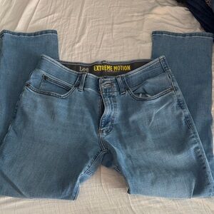 Lee Men's Light Blue Relaxed Jeans